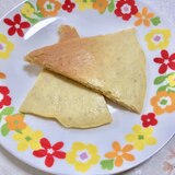 ベーキングパウダー無し！米粉でバナナパンケーキ♡